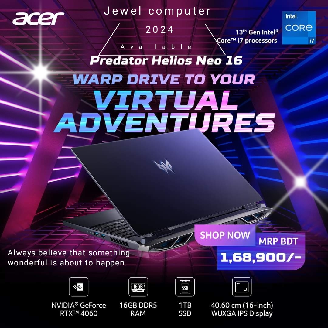 Acer Predator Helios Neo 16  post thumbnail